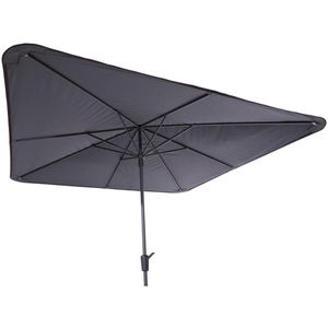 Vierkante parasol met ronde hoeken 280 x 280 cm Taupe
