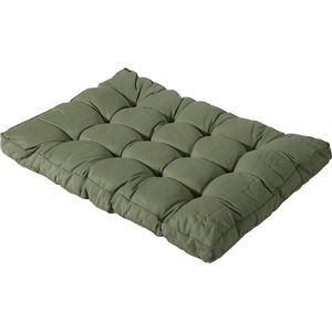 Madison - Palletkussen - Loungekussen - Zitkussen - 120x80cm - Florance Sage Groen - Tuinkussen