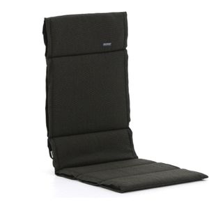 Textileenkussen Madison Rib Black Hoge Rug