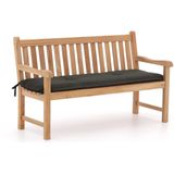 Madison tuinbankkussen Rib 150x48 cm - zwart