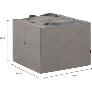 Loungekussen beschermhoes luxe 80 x 80 x 60 cm