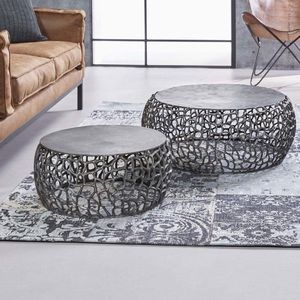 HOMCOM salontafel salontafel salontafel met lade open plank spaanplaat