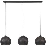 Zijlstra - Punchray - Hanglamp - Zwart - Dimbaar - 3 x E27 - 110 cm