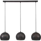 Zijlstra - Punchray - Hanglamp - Zwart - Dimbaar - 3 x E27 - 110 cm