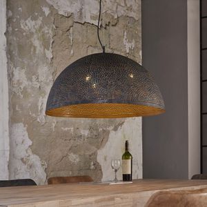 Grote hanglamp rond industrieel