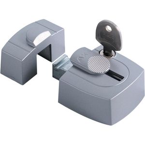 AXA 3015 Veiligheids oplegslot - 3015-00-90/G - draairichting 1-2 - Silverline