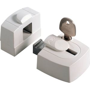 AXA 3015 Raam veiligheidsoplegslot wit - 3015-10-98/G