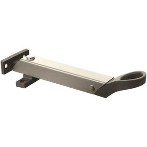 AXA Combi-raamuitzetter (model AXAflex) Staal Grijs: Naar boven draaiend, wegdraaibaar naar rechts, niet afsluitbaar.