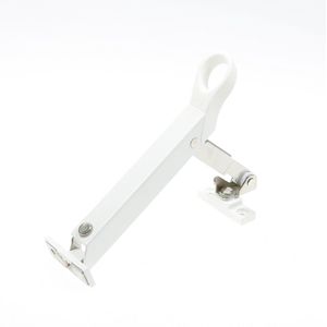 AXA Combi-raamuitzetter (model AXAflex) RVS Wit: Naar boven draaiend, wegdraaibaar naar rechts, niet afsluitbaar.