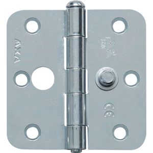 Axa veiligheidsscharnier ronde hoeken los gestort topcoat gegalvaniseerd 76 x 76 x 2mm SKG** 1114-24-23/7KV
