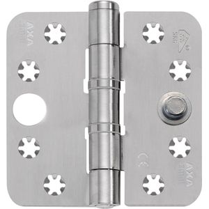 AXA schijflagerscharnier 89x89x3mm RVS
