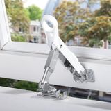 AXA - AXAflex Security - Veiligheids Combi-raamuitzetter - RVS Wit