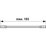 AXA - Barrièrestang V1 - Anti-inbraak - RVS - 1030 mm