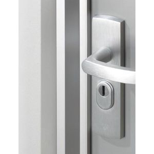 Axa - Beveiligingsstrip - Voordeur - Wit - Aluminium - SKG1