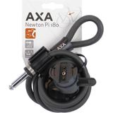 Insteekkabel AXA Newton 180cm x 10mm zwart