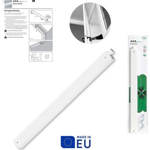 AXA - Automatische Deursluiter - Wit - Geschikt voor Binnendeuren