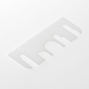 Axa Onderlegplaat 1mm kunststof wit voor scharnier 89 x 89mm 1143-01-95