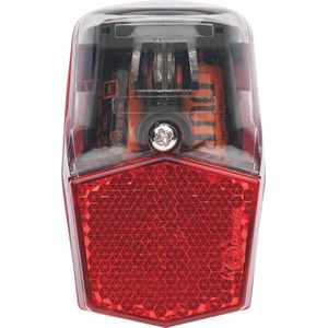 AXA Achterlicht Run Compact batterij LED 62 x 37 mm rood