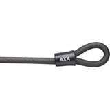Axa Kabel met dubbele lus double loop 10 meter grijs