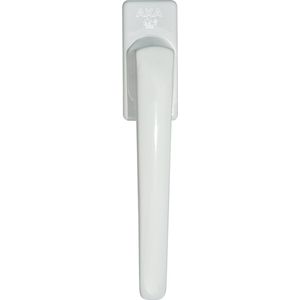 AXA Draai-kiep raamkruk (model L) Wit: Niet afsluitbaar, naar binnen draaiend.