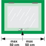AXAflex Security combi raamuitzetter - zwart