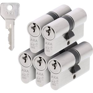 AXA Cilinders Security SKG** per 5 stuks 30/30 gelijksluitend