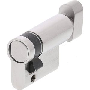 AXA Security Enkele Knop Veiligheidscilinder - Verlengd - 45/10 mm - incl. 3 sleutels