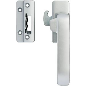 AXA Raamsluiting (model 3327) Aluminium: Niet afsluitbaar, rechts naar buiten draaiend.