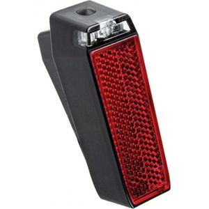 AXA Nyx Battery - Fiets Achterlicht - LED Fietsverlichting op Batterij - Auto Off systeem - Spatbord montage - Rood
