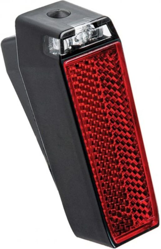 AXA Nyx Battery - Fiets Achterlicht - LED Fietsverlichting op Batterij - Auto Off systeem - Spatbord montage - Rood