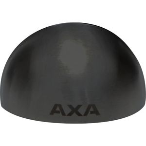 AXA Deurstopper (model FS48) Mat zwart RVS met rubber: Vloermontage.