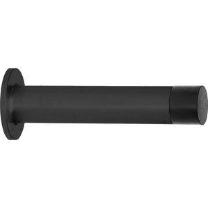 Deurstopper | AXA | 16 x 80 mm (RVS, Rubber, Wandmontage, Mat zwart)