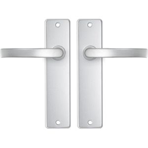 AXA - Edge Basic Blok - Deurbeslagset - Aluminium - Grijs