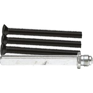 AXA - Verlengset Wisselstift 110mm - Boutenset M6x90 - Zwart