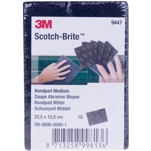3M - Scotch-Brite - Schuurpad - Fijn - 22,5 x 15,5 cm - Nylon