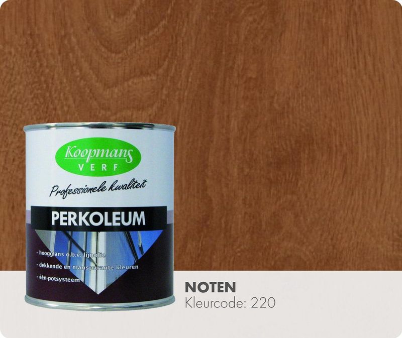 Koopmans - Perkoleum - Beits - Hoogglanzend - Oplosmiddelarm - 0,75L