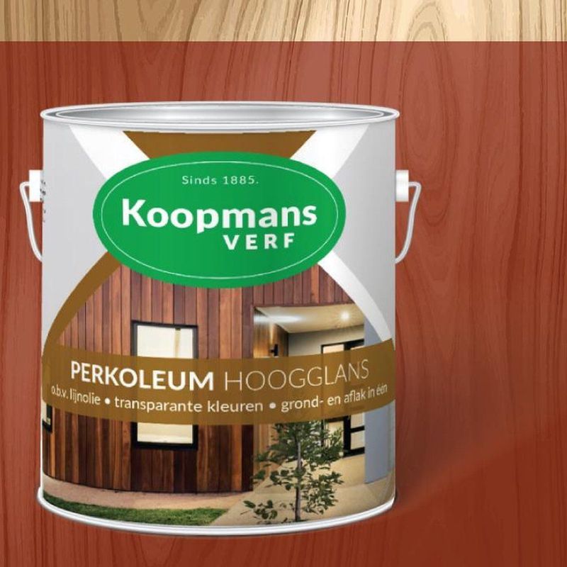 Koopmans - Perkoleum - Beits - Hoogglanzend - Oplosmiddelarm - 750ml