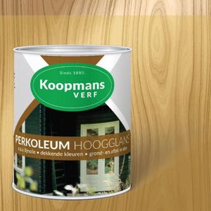 Koopmans Perkoleum Hoogglans Transparant - Eiken | 8713274000516 | Verf