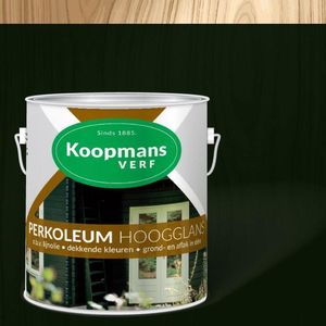 Koopmans Perkoleum Beits Antiekgroen 235 Dekkend Hoogglans 2,5 liter