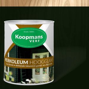 Koopmans Perkoleum Beits Antiekgroen 235 Dekkend Hoogglans 0,75 liter