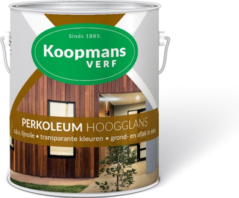 Koopmans Perkoleum Beits Kleurloos Blank UV Transparant Hoogglans 2,5 liter
