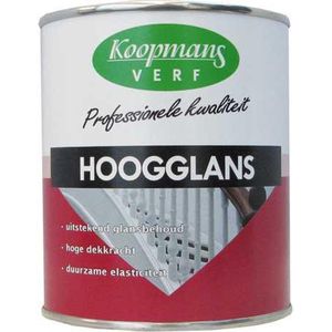 Koopmans Hoogglans 374 Zwart - 0,75 L