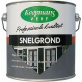 Koopmans Snelgrond - Wit - 2,5 liter