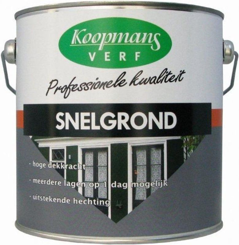 Koopmans Snelgrond - Wit - 2,5 liter