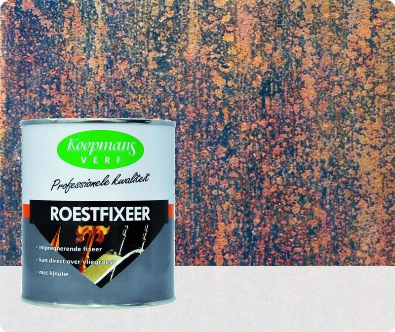 Perkoleum - Roestfixeer - Beits - Transparant - Lijnolie en Alkydharsen