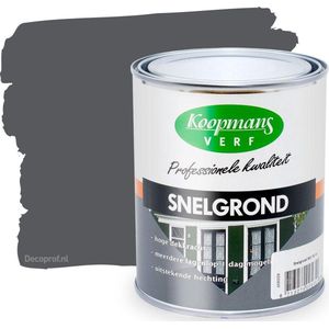 Koopmans Snelgrond Donkergrijs 750 ML