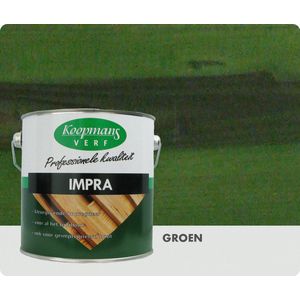 Koopmans Impra - Transparant - 2,5 liter - Groen