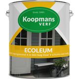 Koopmans Beits Ecoleum - Semi-dekkend - 2,5 liter - Zwart