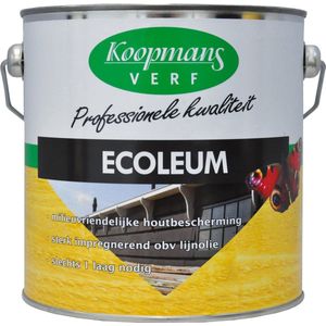 Koopmans Beits Ecoleum - Semi-dekkend - 2,5 liter - Zwart