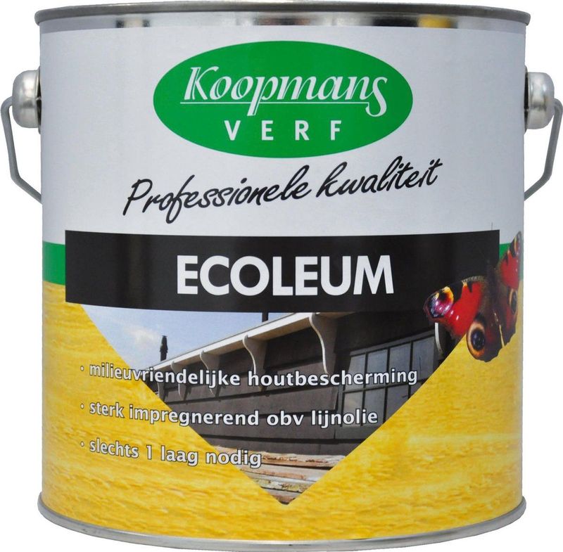 Koopmans Beits Ecoleum - Semi-dekkend - 2,5 liter - Zwart